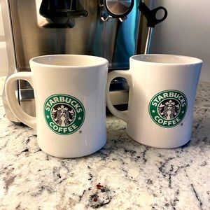 Starbucks 16 oz coffee/tea mugs